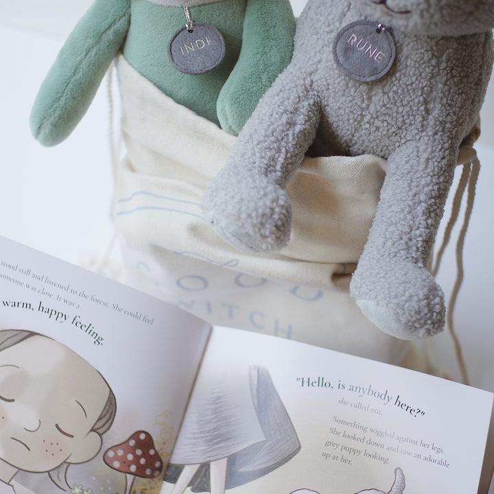 Rune and Indi best friends bundle with book - The Good Witch Global