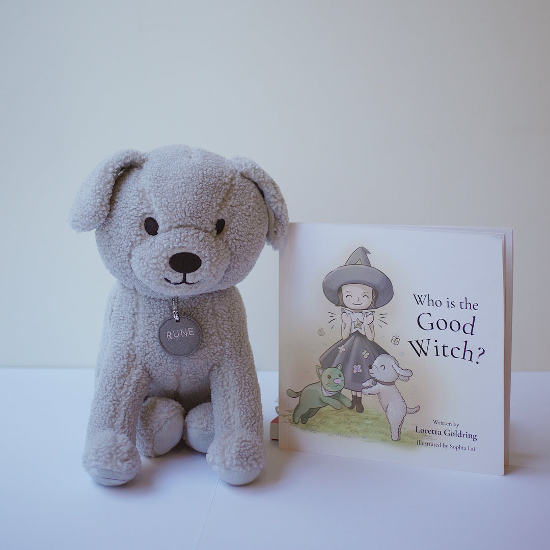 Rune the brave Dog Magical bundle with Book - Who is the Good Witch - The Good Witch Global